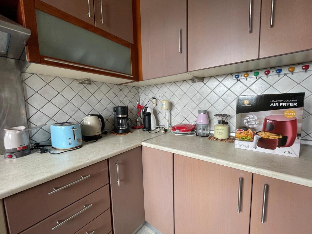 Seaside Apartment With Private Garden Νέα Αγχίαλος Εξωτερικό φωτογραφία